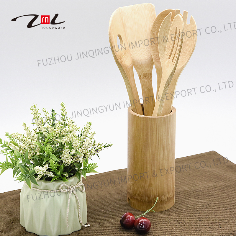Bamboo Utensils Set