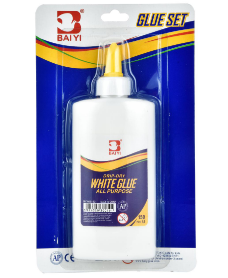 1ct 150g White Glue In Blister