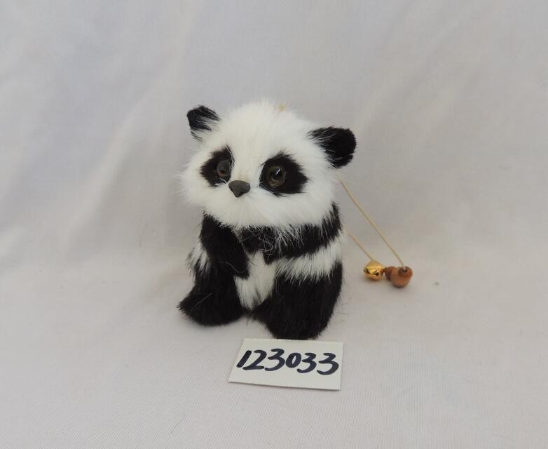 Fake fur panda