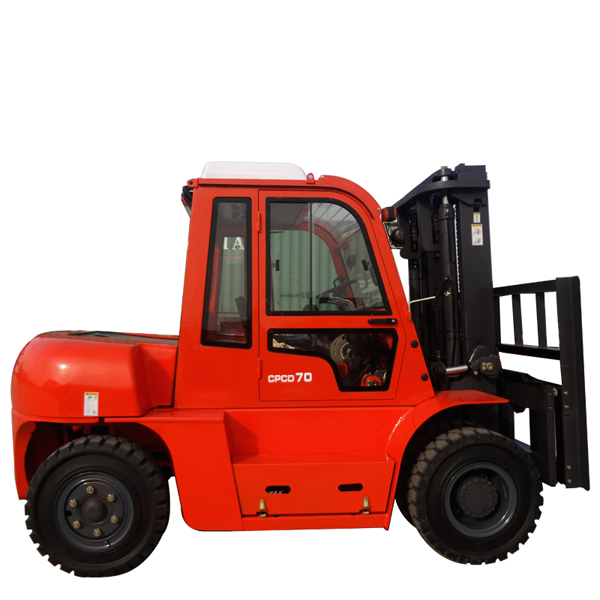 7ton Diesel forklift with Cabine and air conditioner