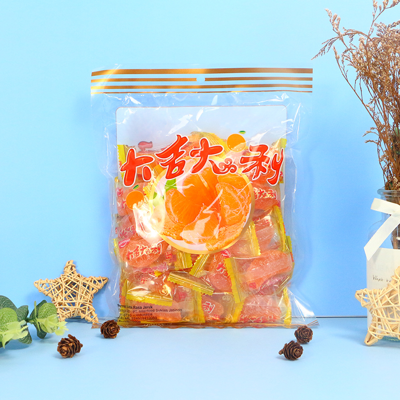 orange soft candy