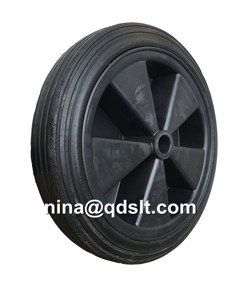 13x3 solid rubber wheel