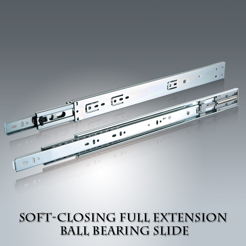 SH4605TR Push-open full extension ball bearing slide