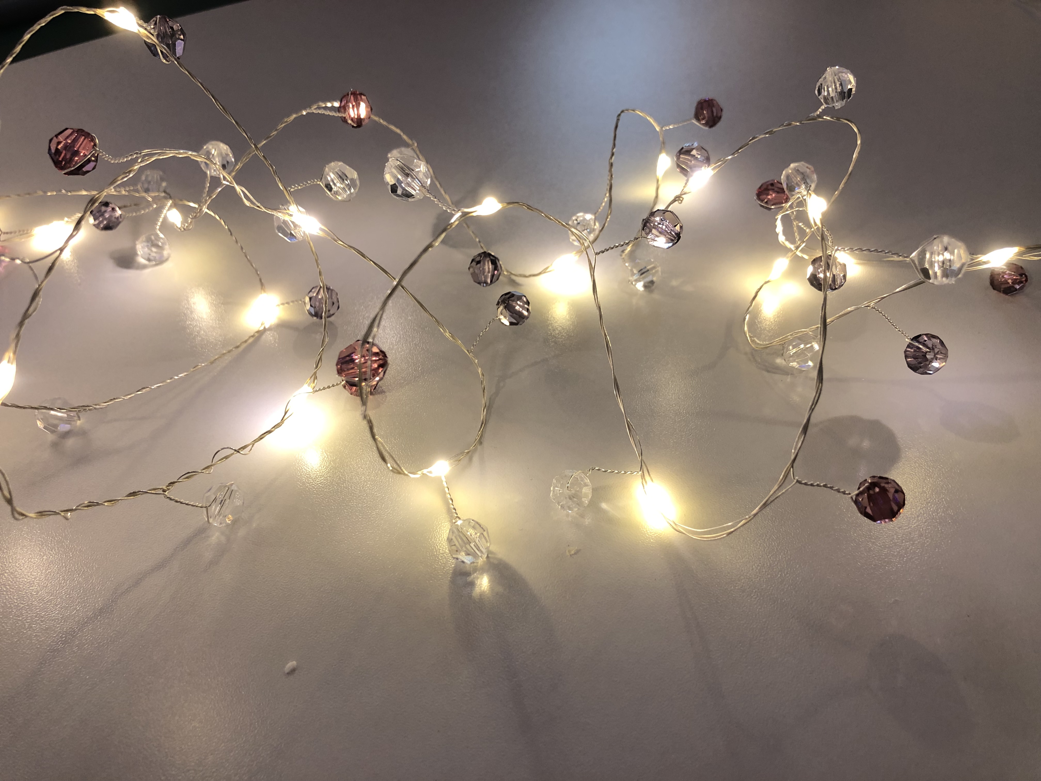 Battery operated micro LED lgihts string