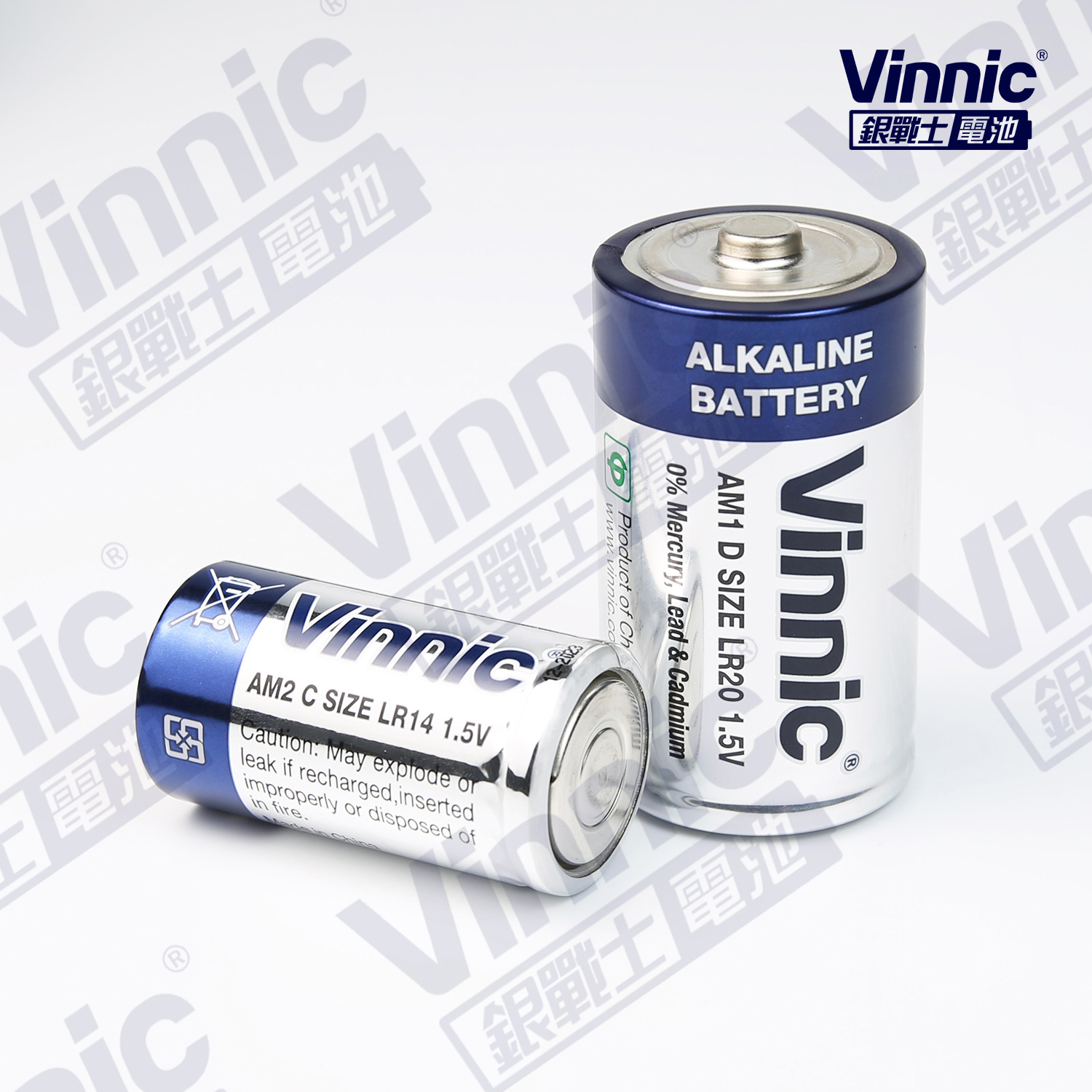 0% Mercury Alkaline Cylindrical Battery Series LR20 AM1 D Size Battery