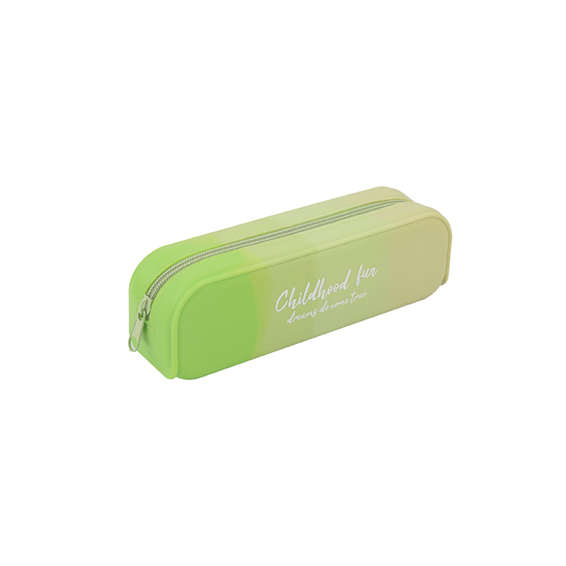 Silicone pencil bag