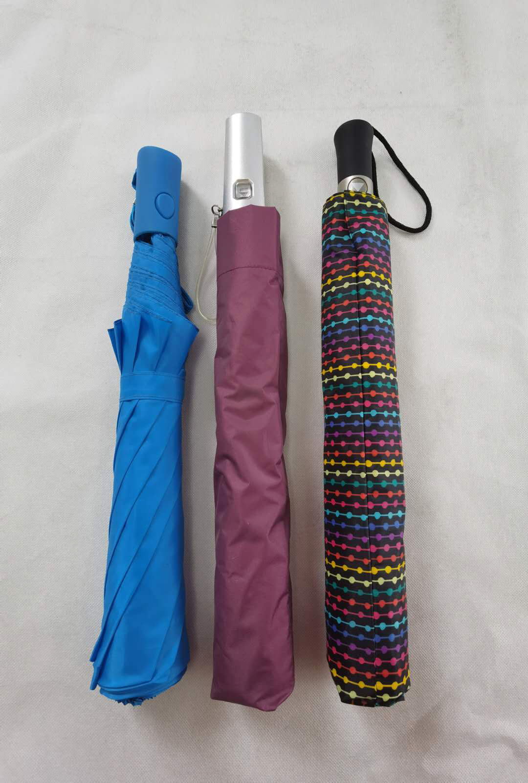 2 Section Auto Open Folding Umbrella