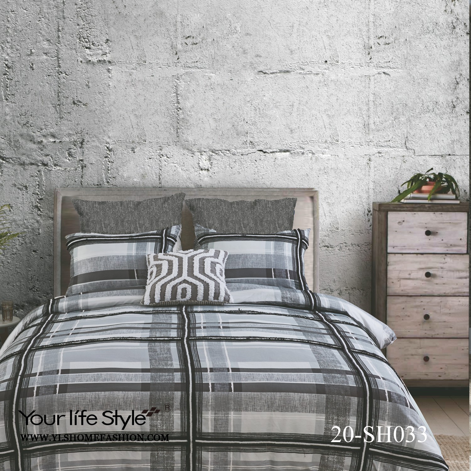 20-sh033 Seven Piece Comforter Set