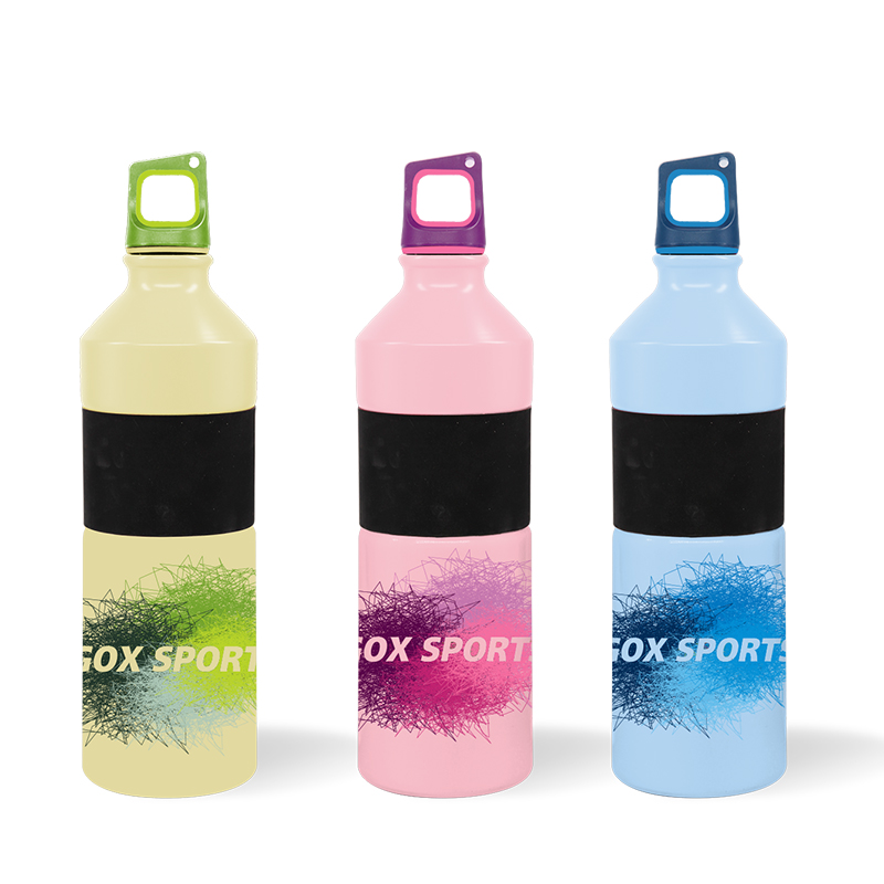 GOX Aluminum Water Bottle With Screw Cap and Loop BPA Free