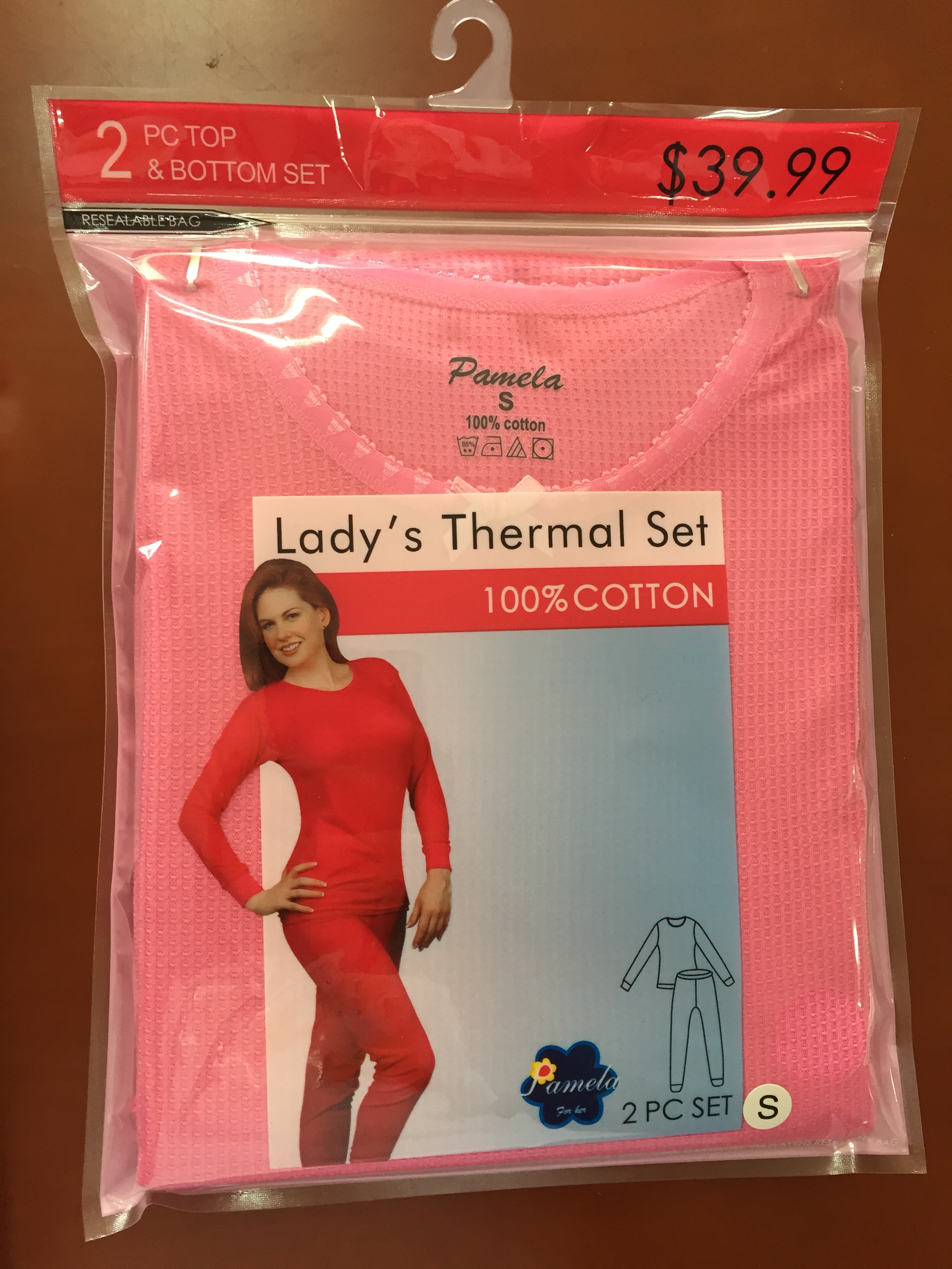 ladies thermal set