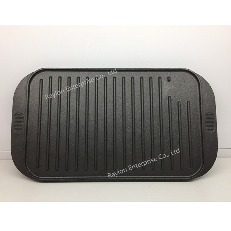 Pre-seasoned Cast Iron Rec Grill Pan