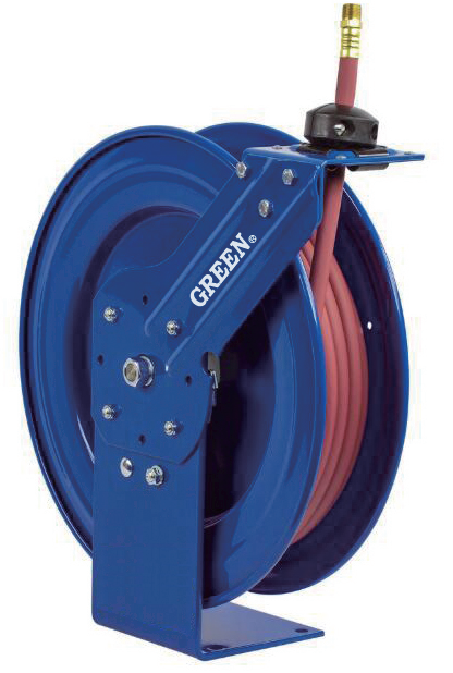 Industrial Grade Retractable Metal Air Hose Reel