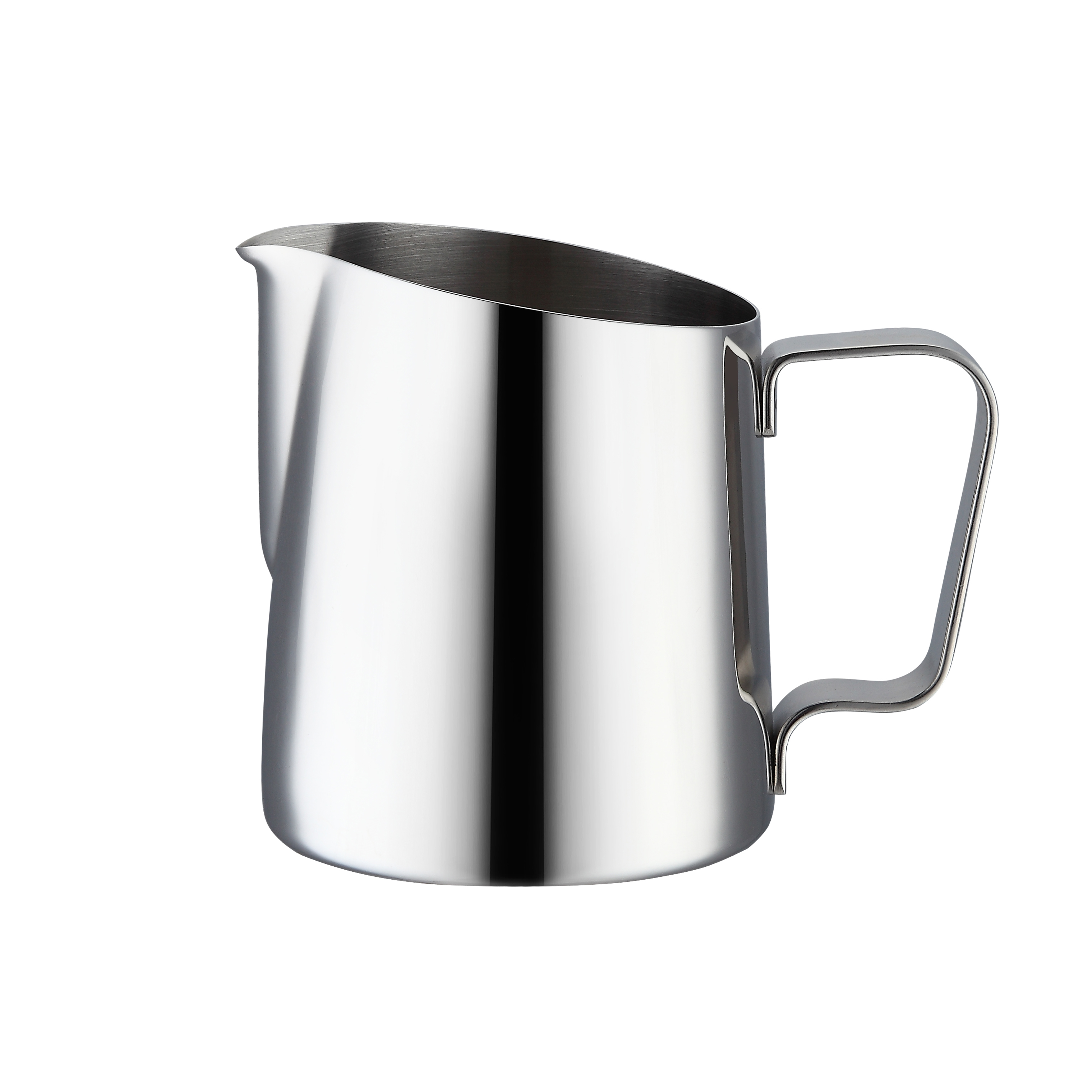 QZQ New Design Stainless Steel Milk Frothing Pitcher Espresso Milk Jug