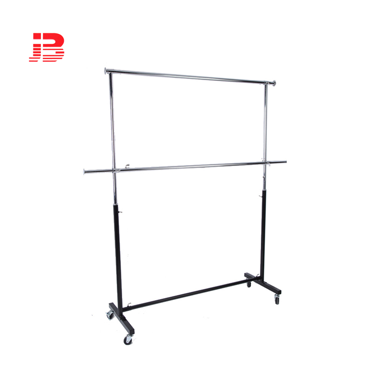 Garment rack for clothing shop