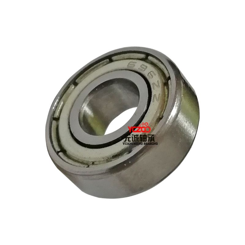 Chrome steel deep groove ball bearing 696ZZ