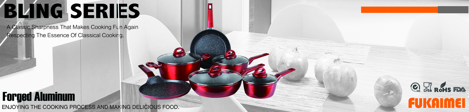 Zhejiang Fukai Mei Industrial and Trade Co., Ltd. – Aluminum non-stick pans 1