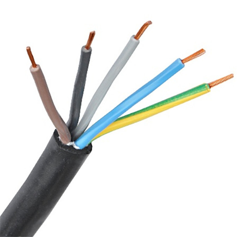 1.5mm2 2x1,5 three core 4 core trailing cable in rubber insulated h05rnh2f type electric wire neoprene cable 4*95