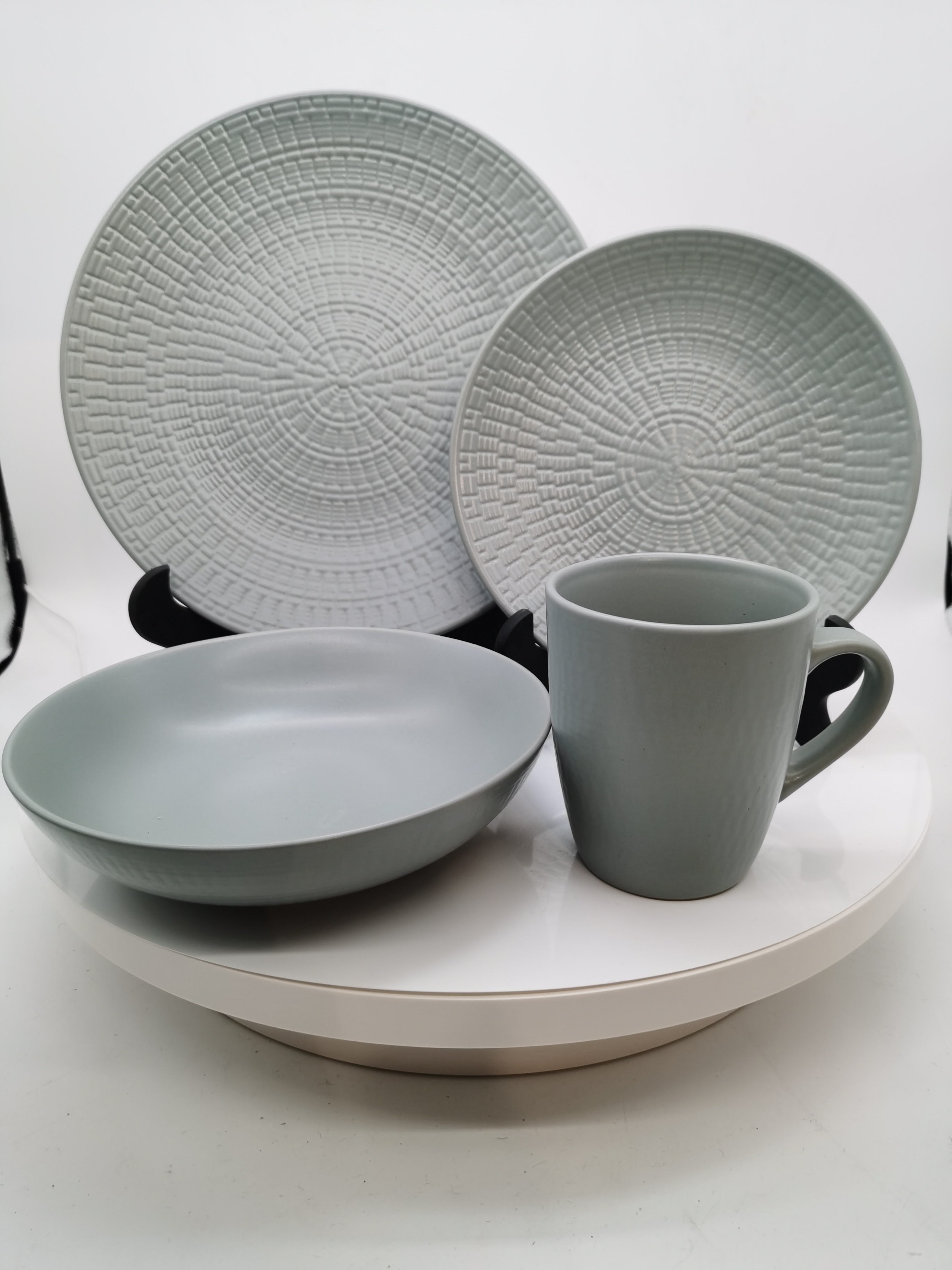 Embossed Dinnerware Set