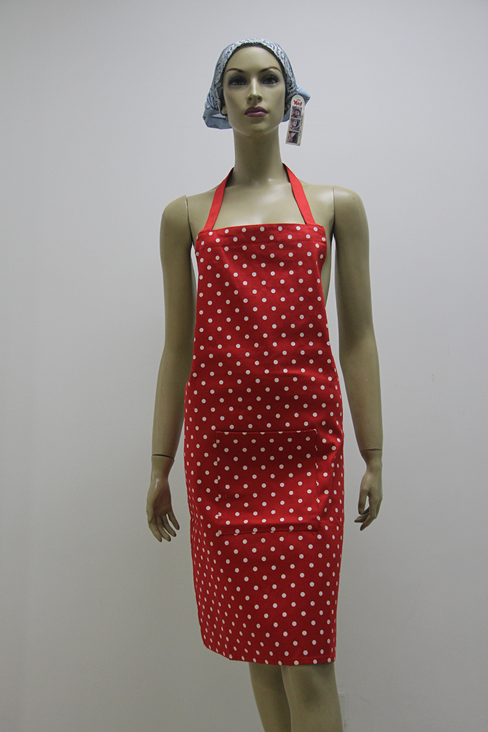 red apron