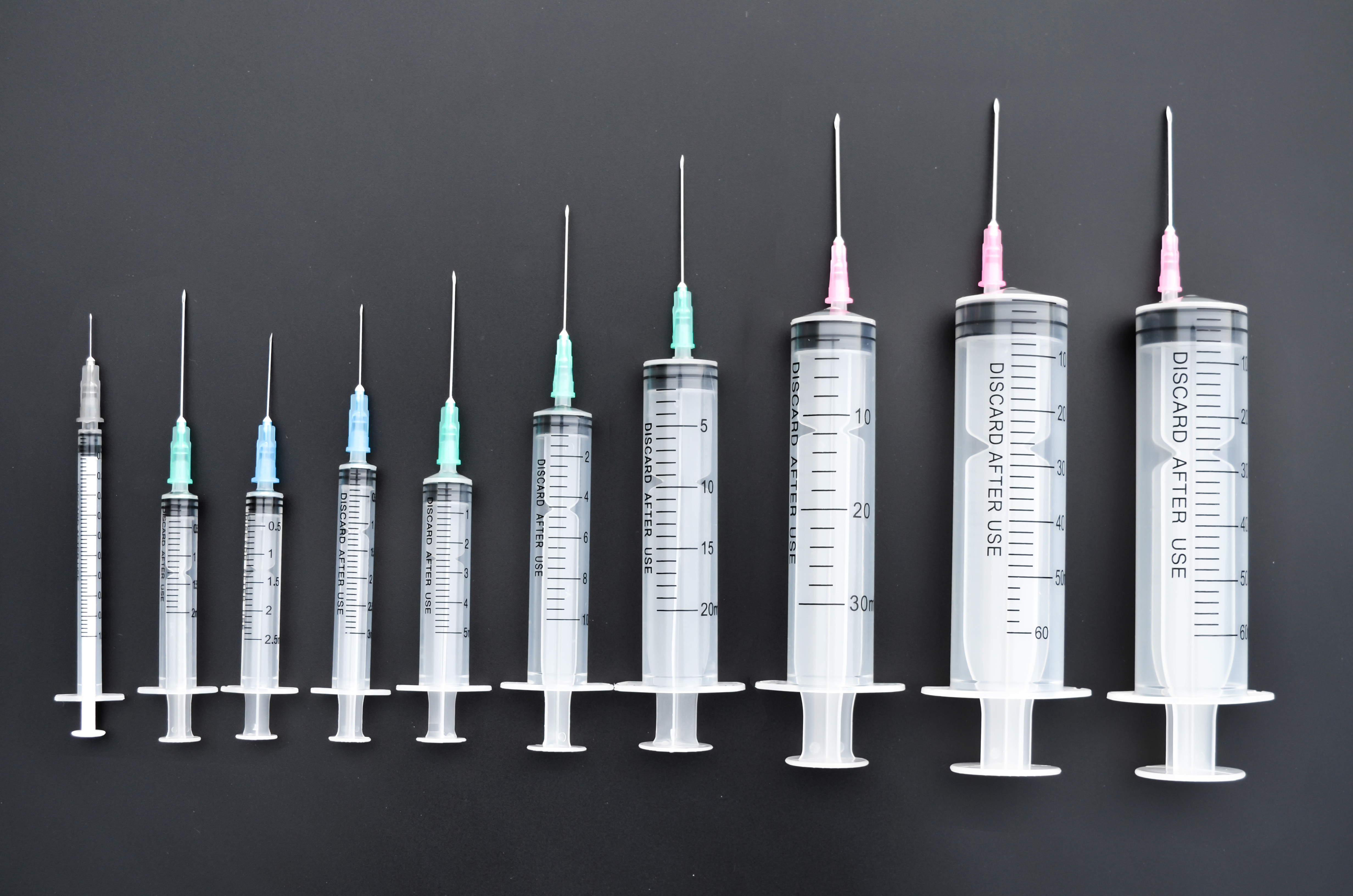 disposable syringe with needle（luer slip）