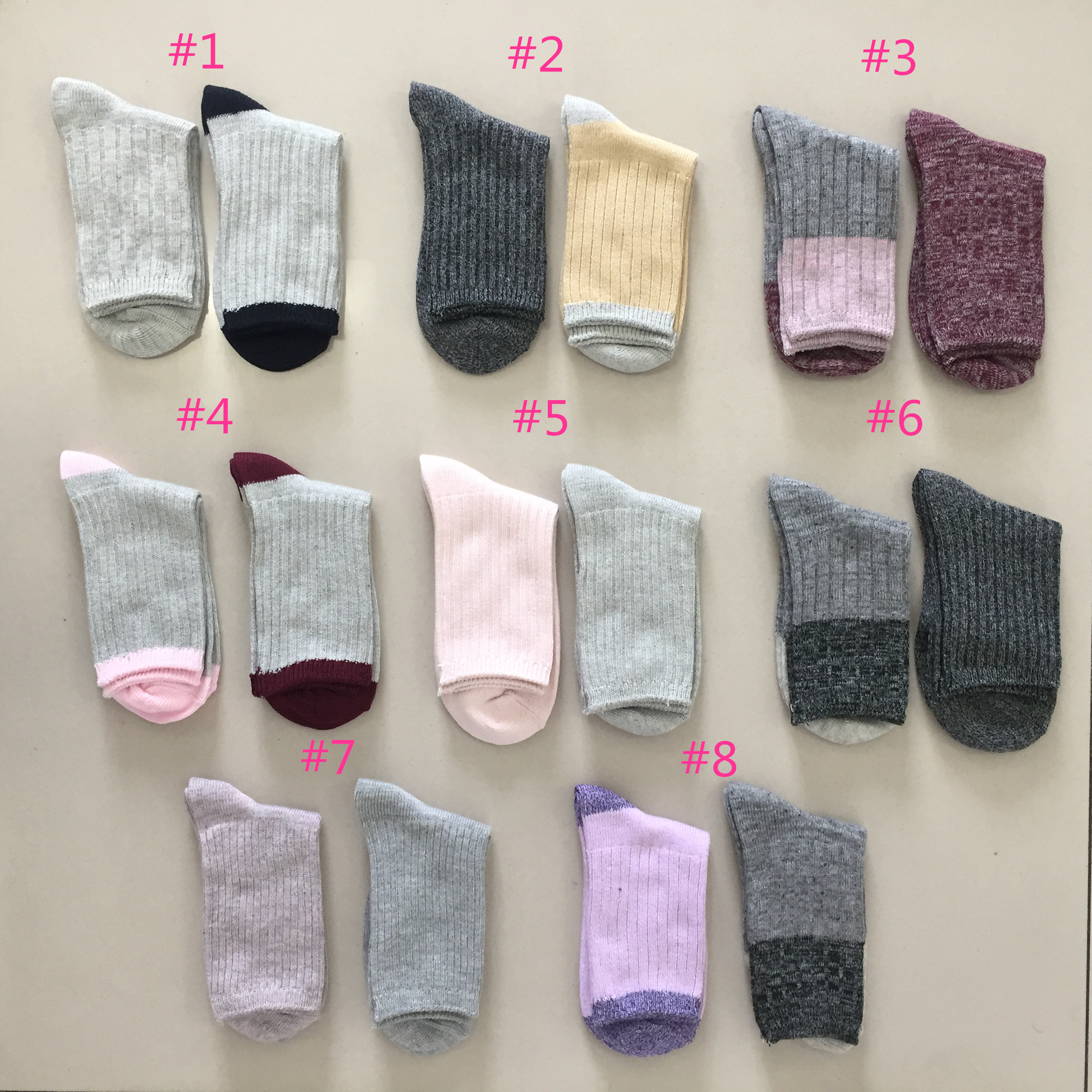 Womens knit dress socks