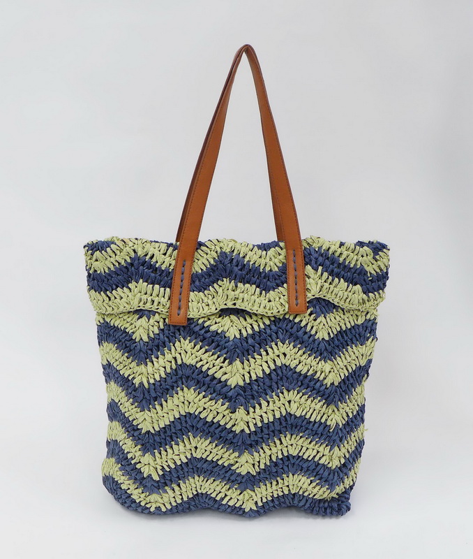 The straw bag