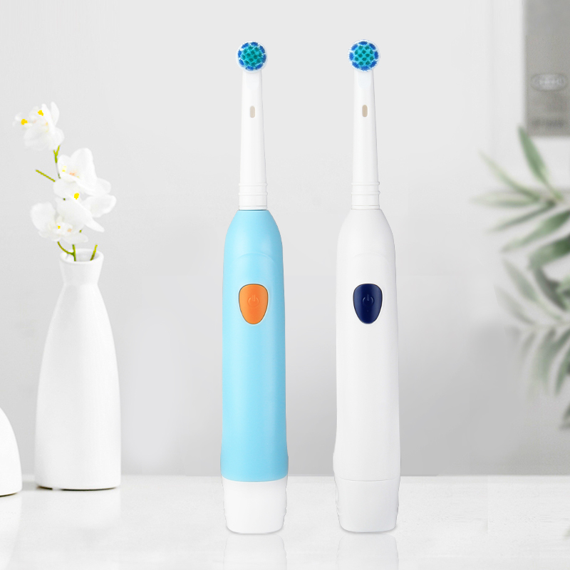 Rotating battery electric toothbrush