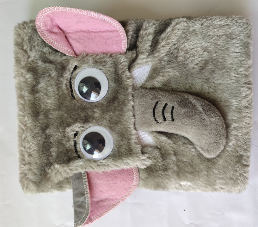 Notebook With Fur