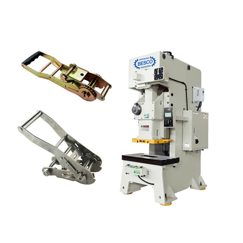Ratchet buckle making machine