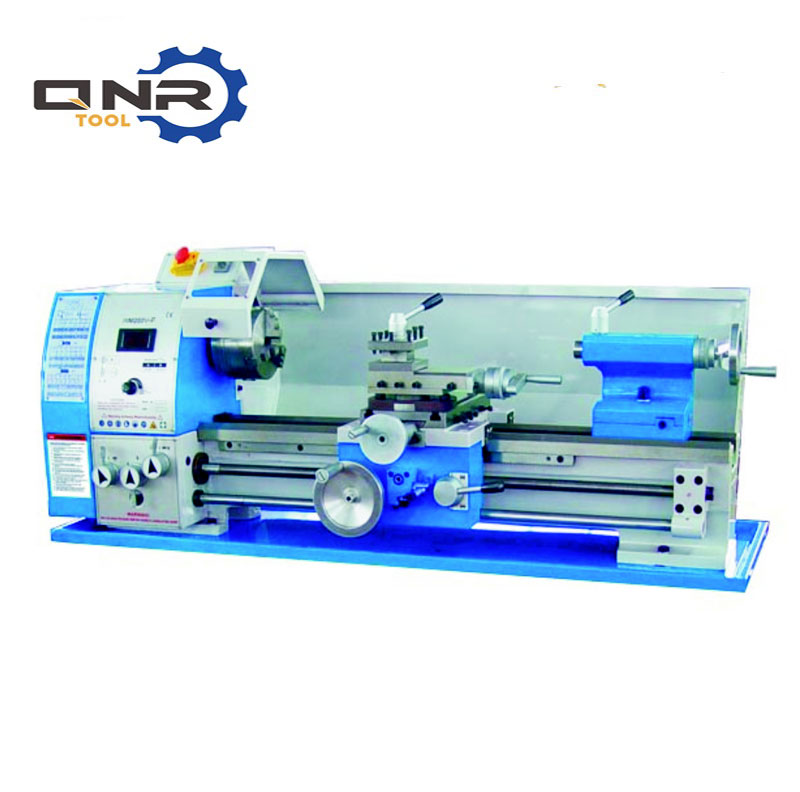 QNR mini metal lathe manual lathe machine for Metal lathe250*550/750mm