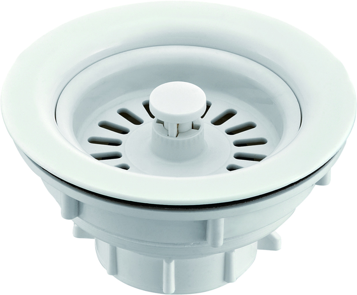 Plastic Color Plated Sink Strainer Basket drain