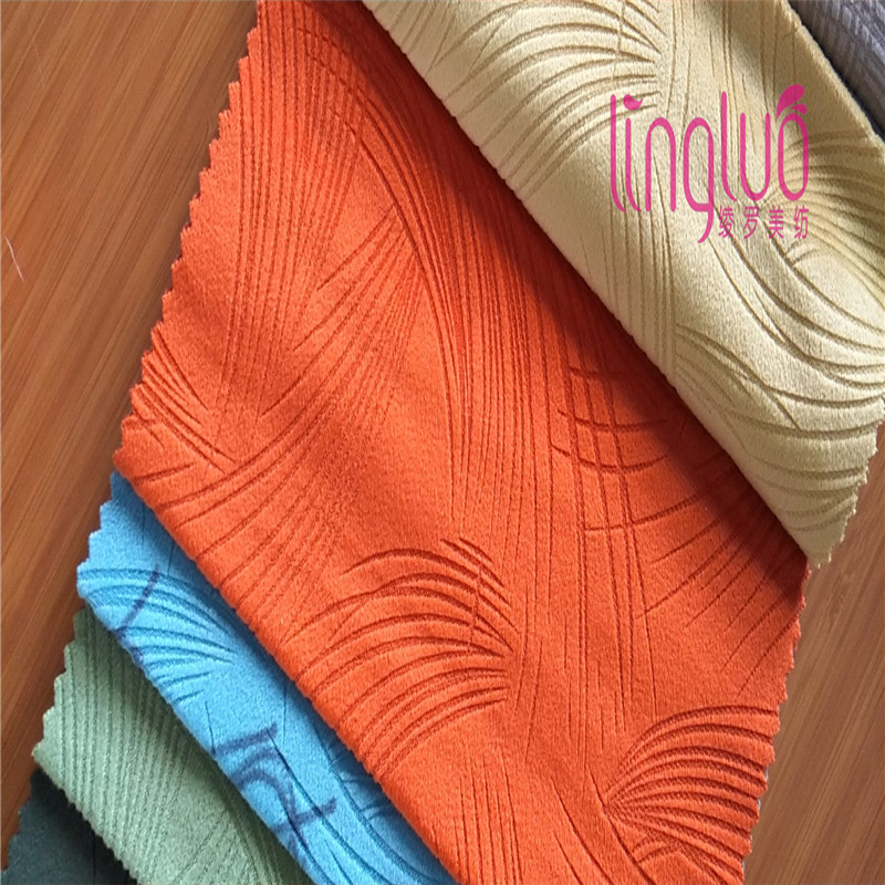 FDY Burnout Dying Velvet High elastic modulus Matte Gloss Printing Fabric for Slipcover
