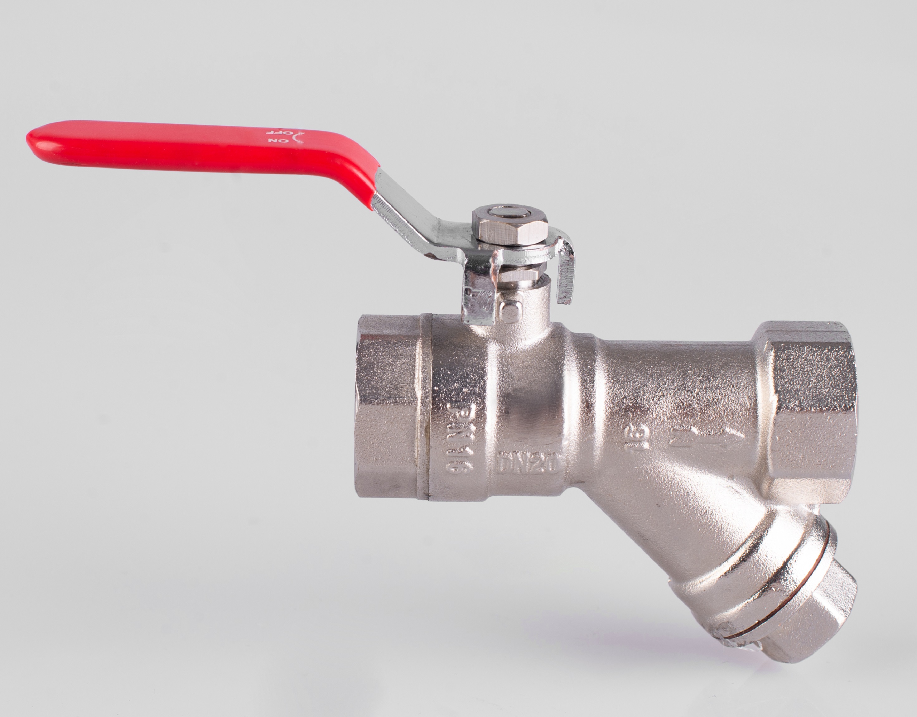 Ho-Ball Valve With Filter