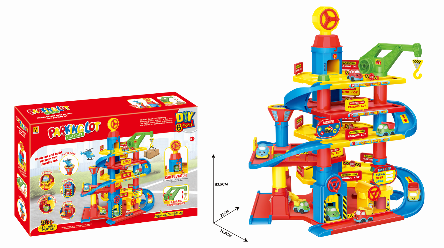 6-Floors Garage Set