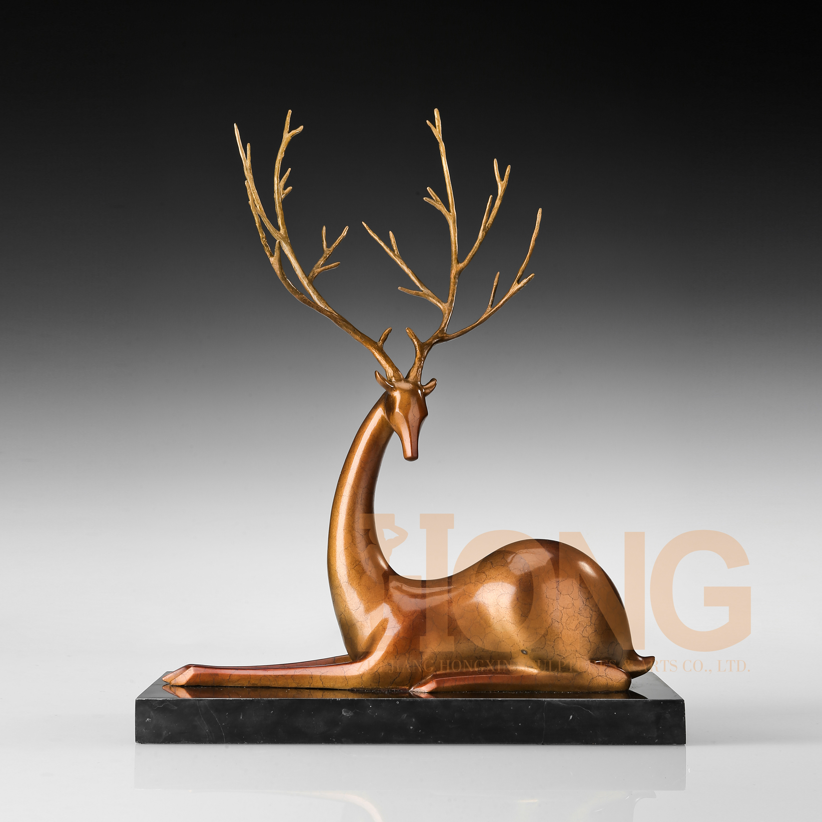Jd-132 Bronze Sculptures Hongxin
