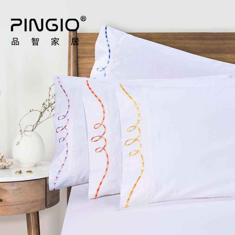 Embroidered Bedding (Sheet Set, Duvet Cover Set) #Homesick Wave