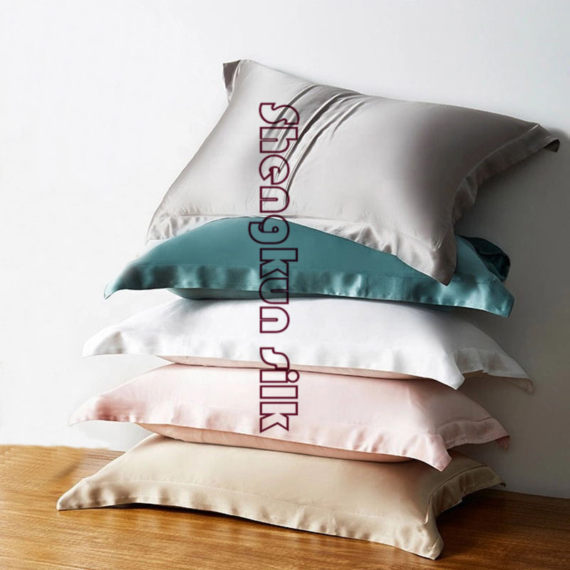 Hot Sell Luxury 25mm Pure Mulberry Silk Oxford Pillowcase