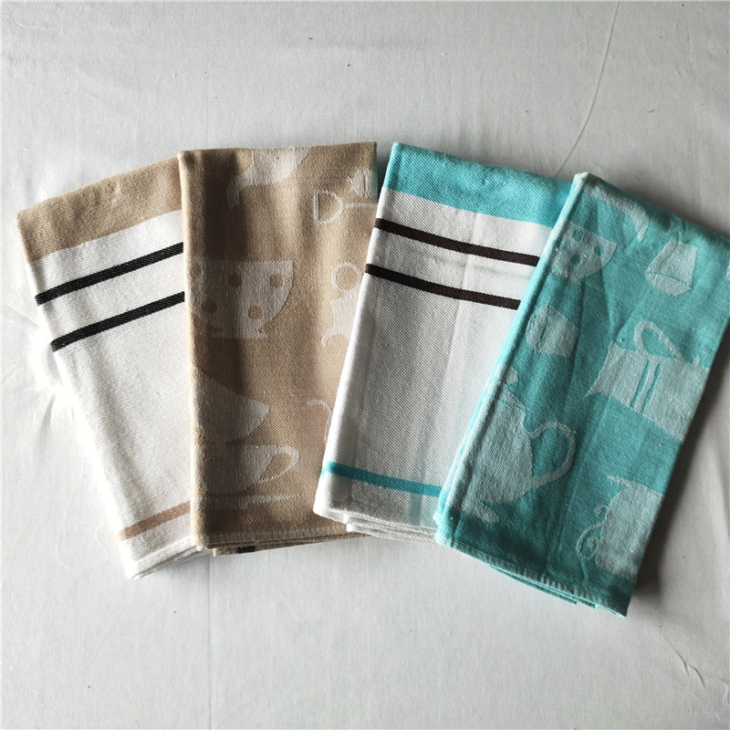 oversized jacquard tea towel set of 2