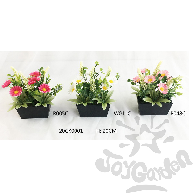 Artificial Flower In Pot