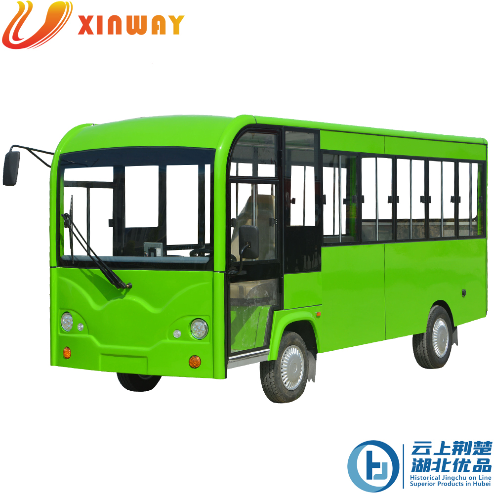 13 seats Electric shuttle bus school bus electric sightseeing bus
