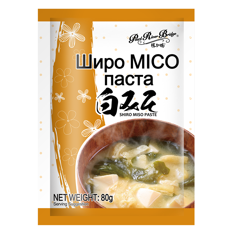 Pearl River Bridge Shiro Miso Paste 80g/1kg [Japanese cuisine/Miso Soup/Miso Ramen]