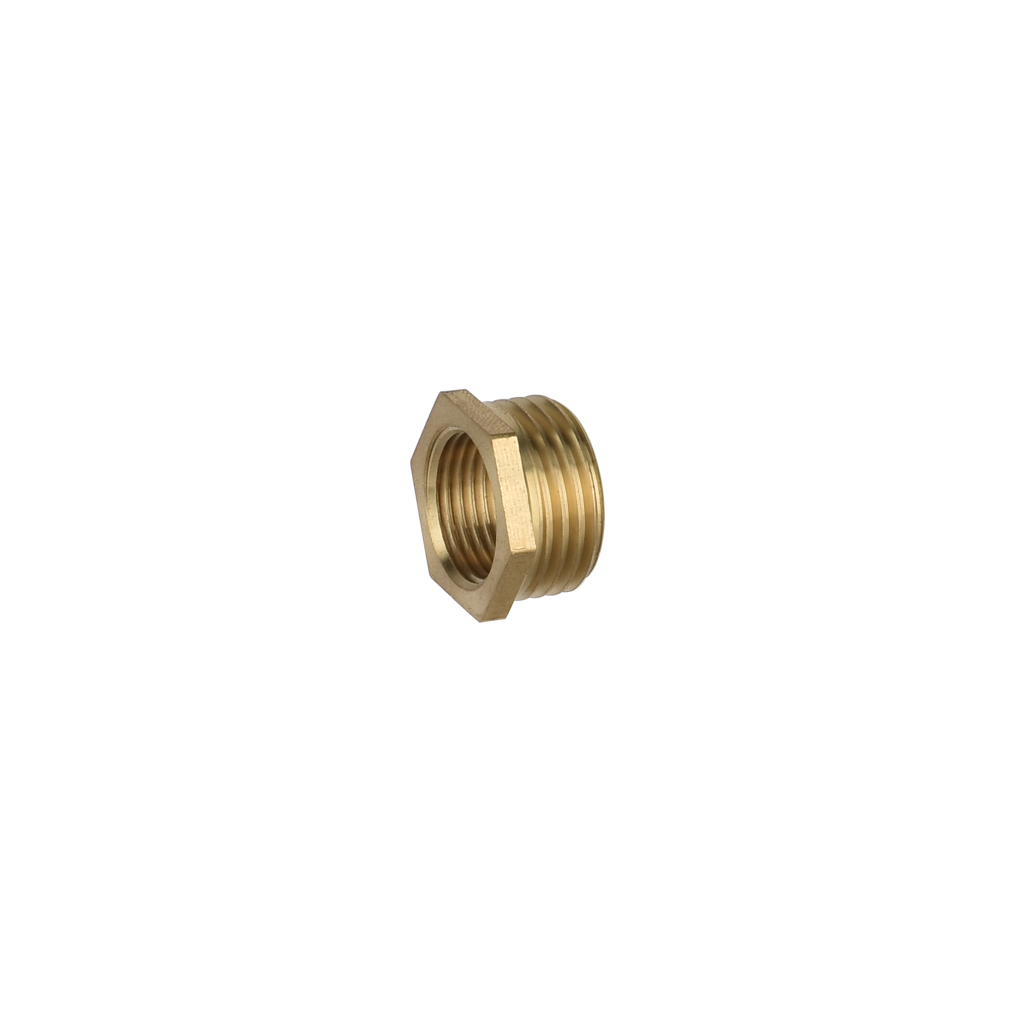 Threaded Brass Reducing Bush M-F 1/2"*3/8" Brass Pack of 1 UK