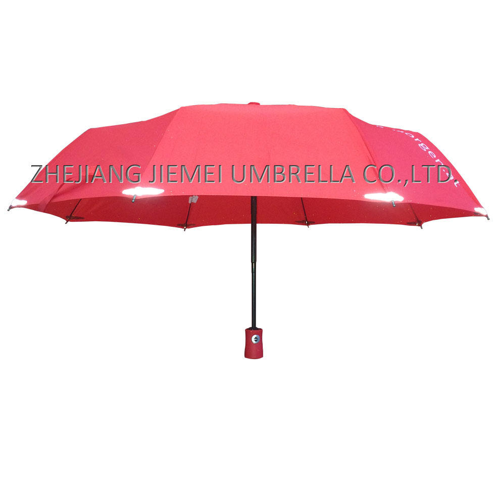 Reflective 3 Folding Umbrella