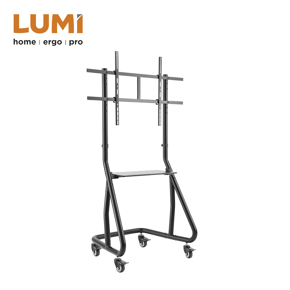 Landscape TV Cart Heavy-Duty Streamlined