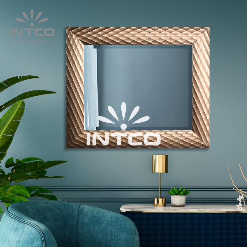 Diamond Bronze Wall Mirror