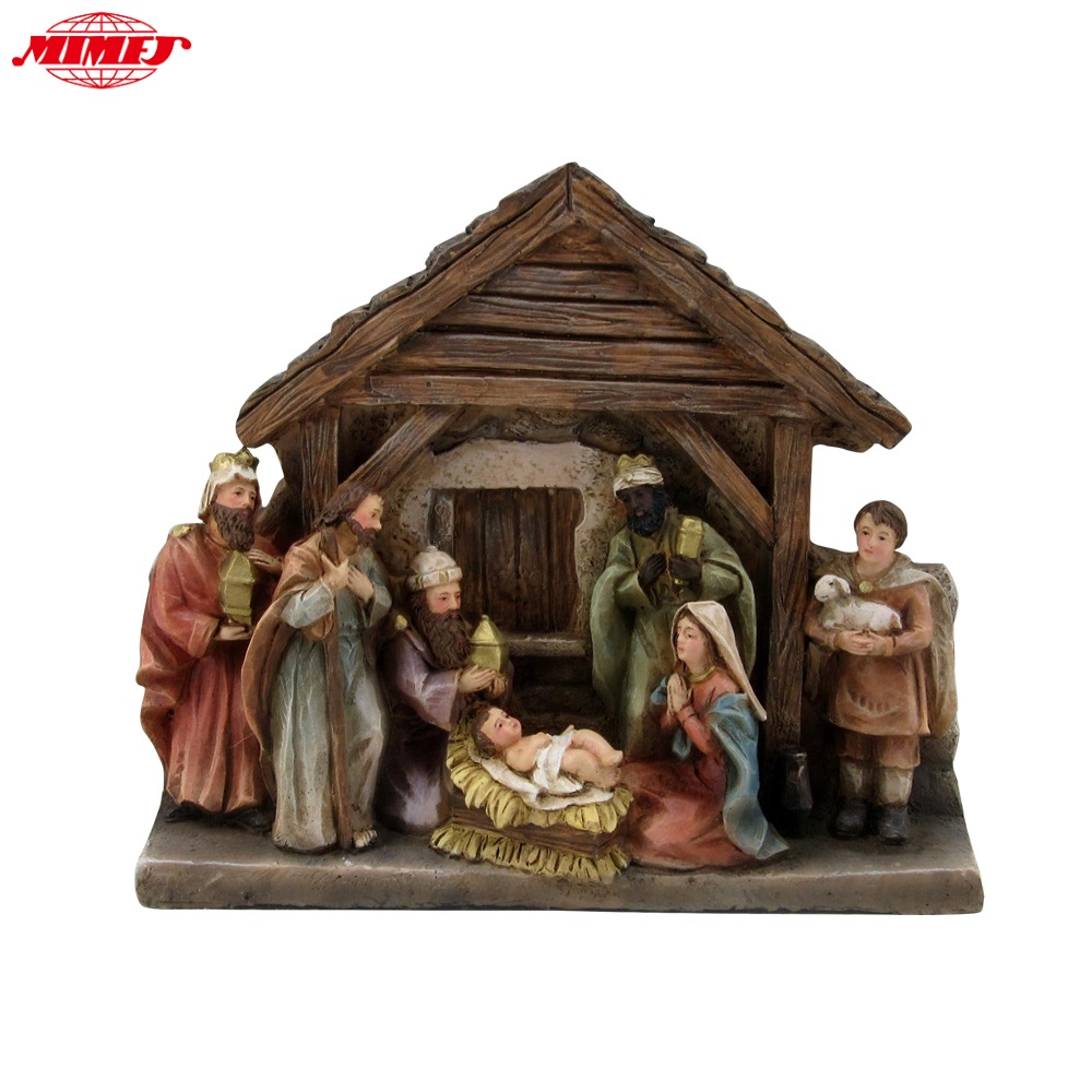 Polyresin nativity statue