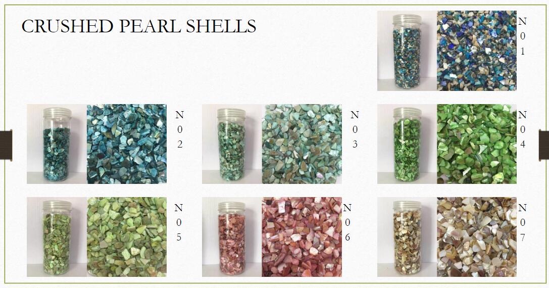 Crushed Pearl Shells