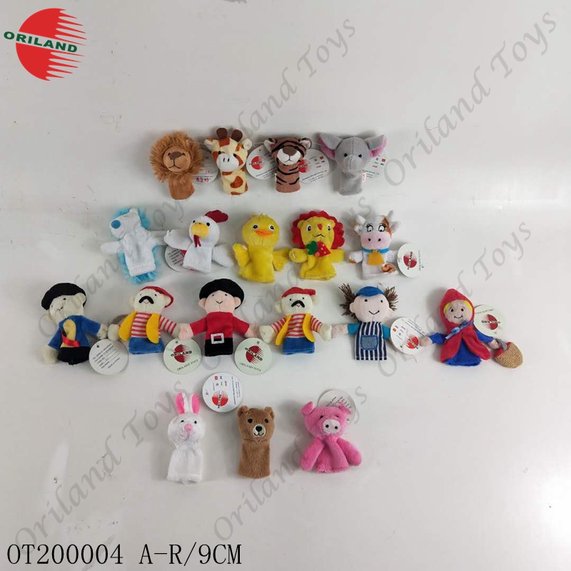 Oriland forest toys farm toys story character education finger puppets