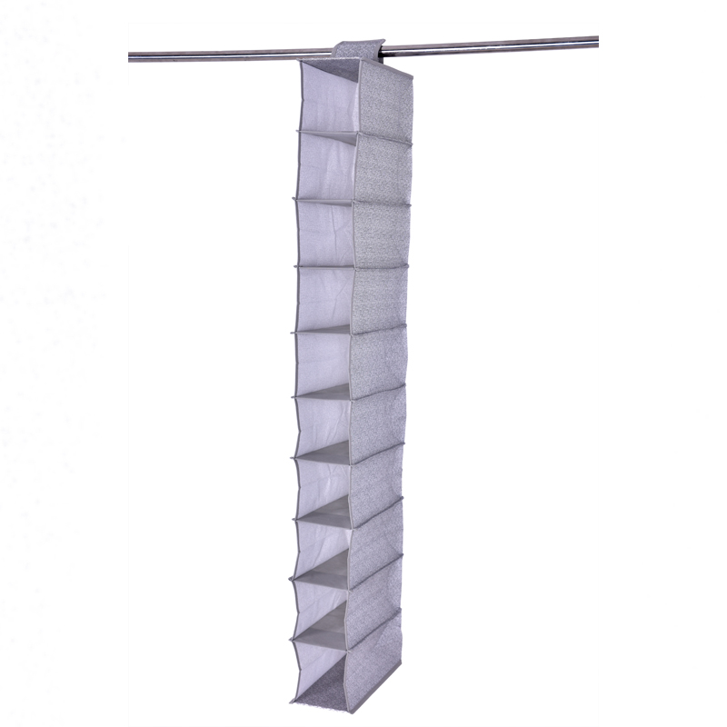 10-Shelf Hanging Closet Shelves