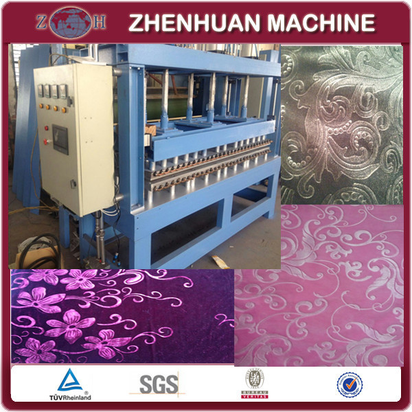 3D Flat Fabric Embossing Machine